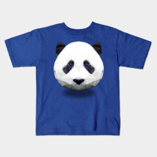 LowPoly Panda Kids T-Shirt